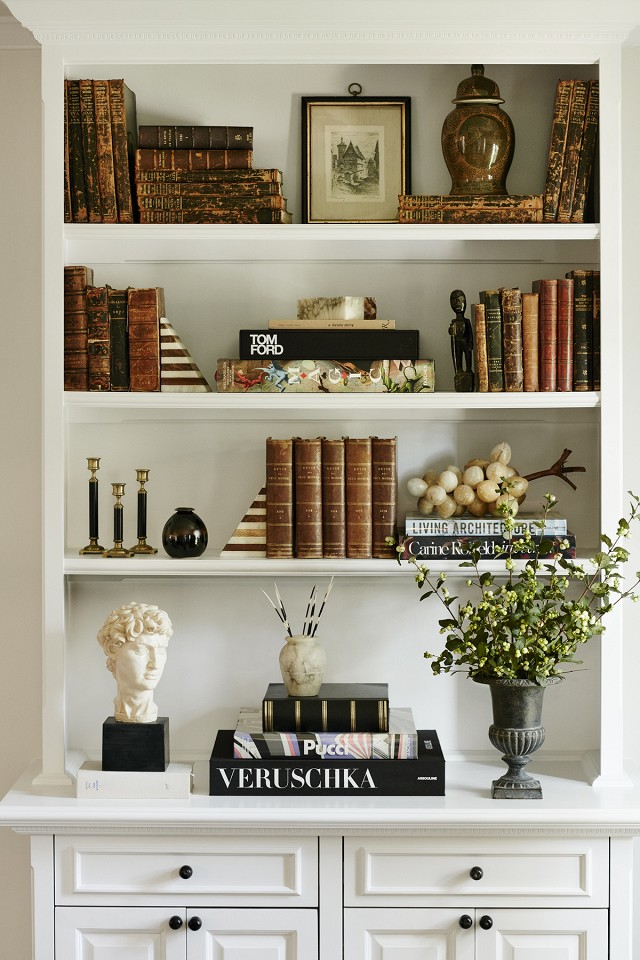 shelf styling inspiration