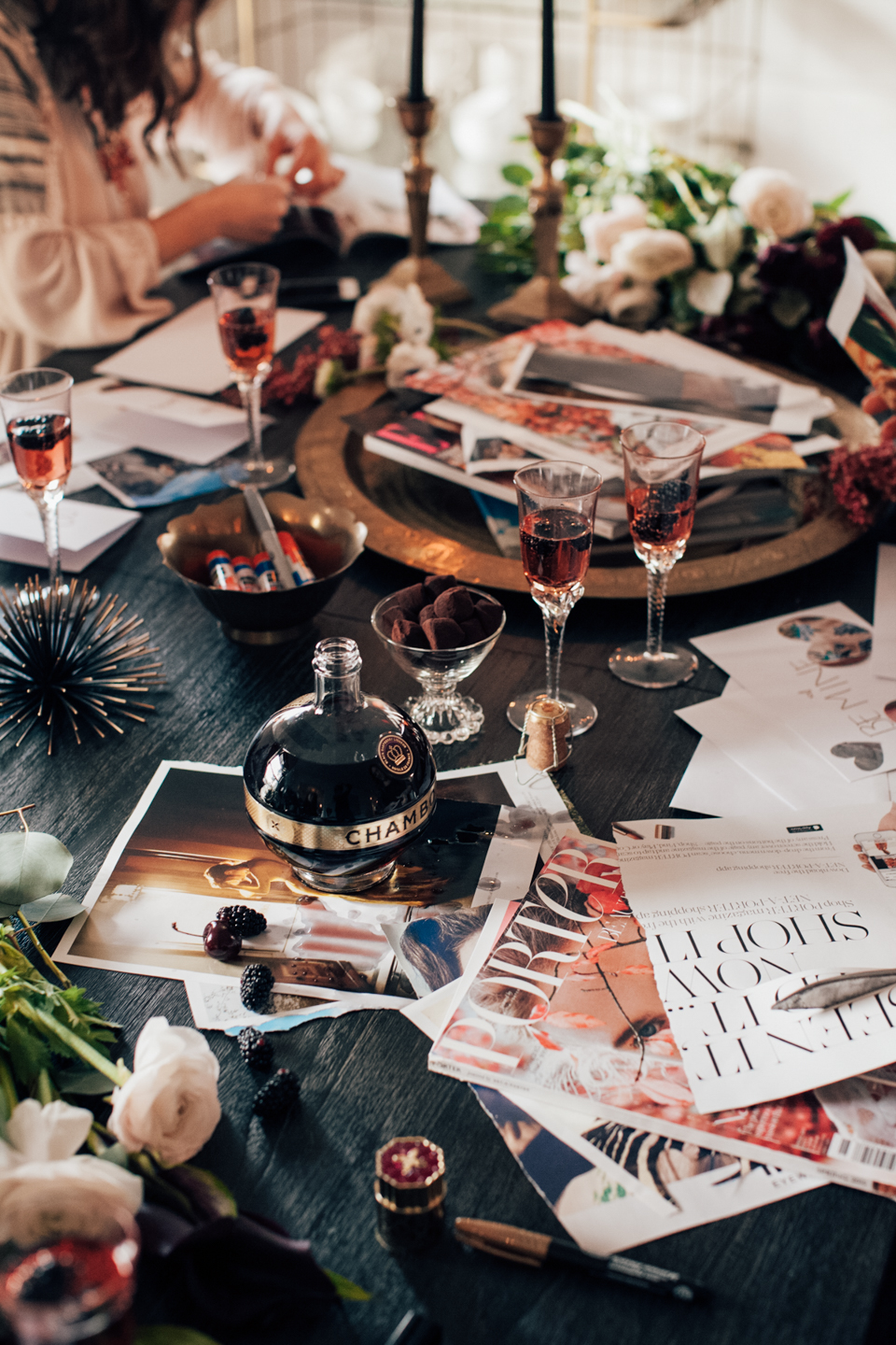 girls' valentine's day dessert party