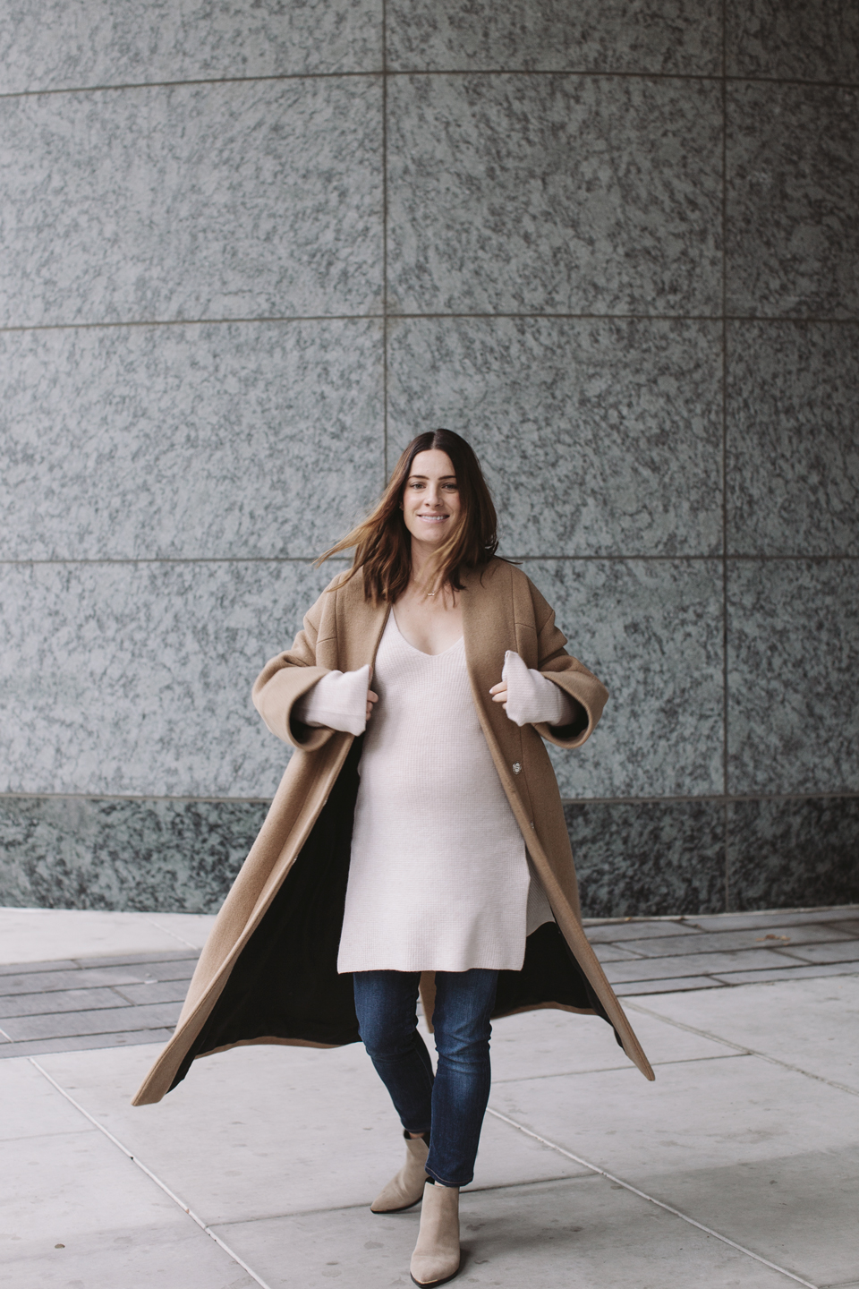 the forever coat! camel coat crush for fall