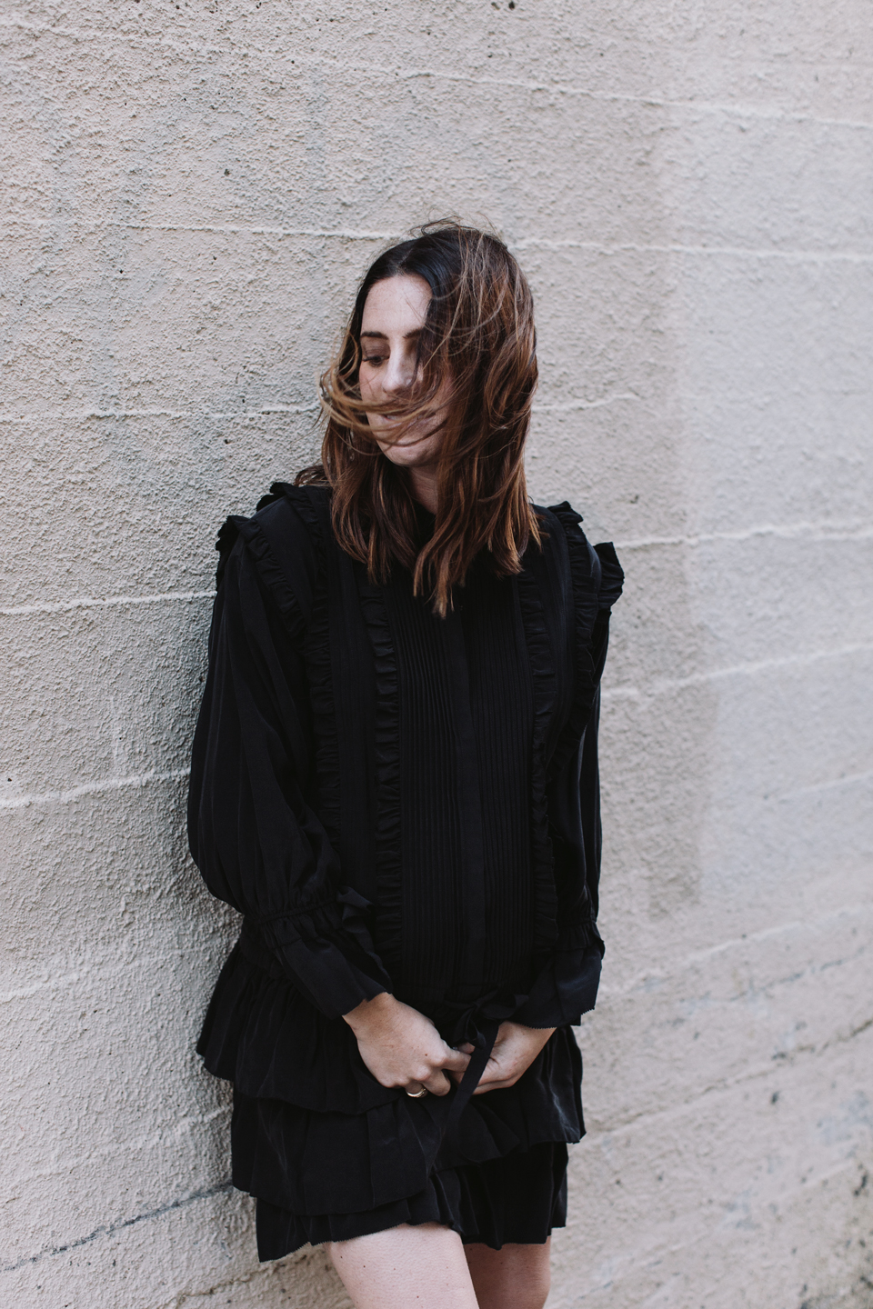 ulla johnson marlie ruffle dress