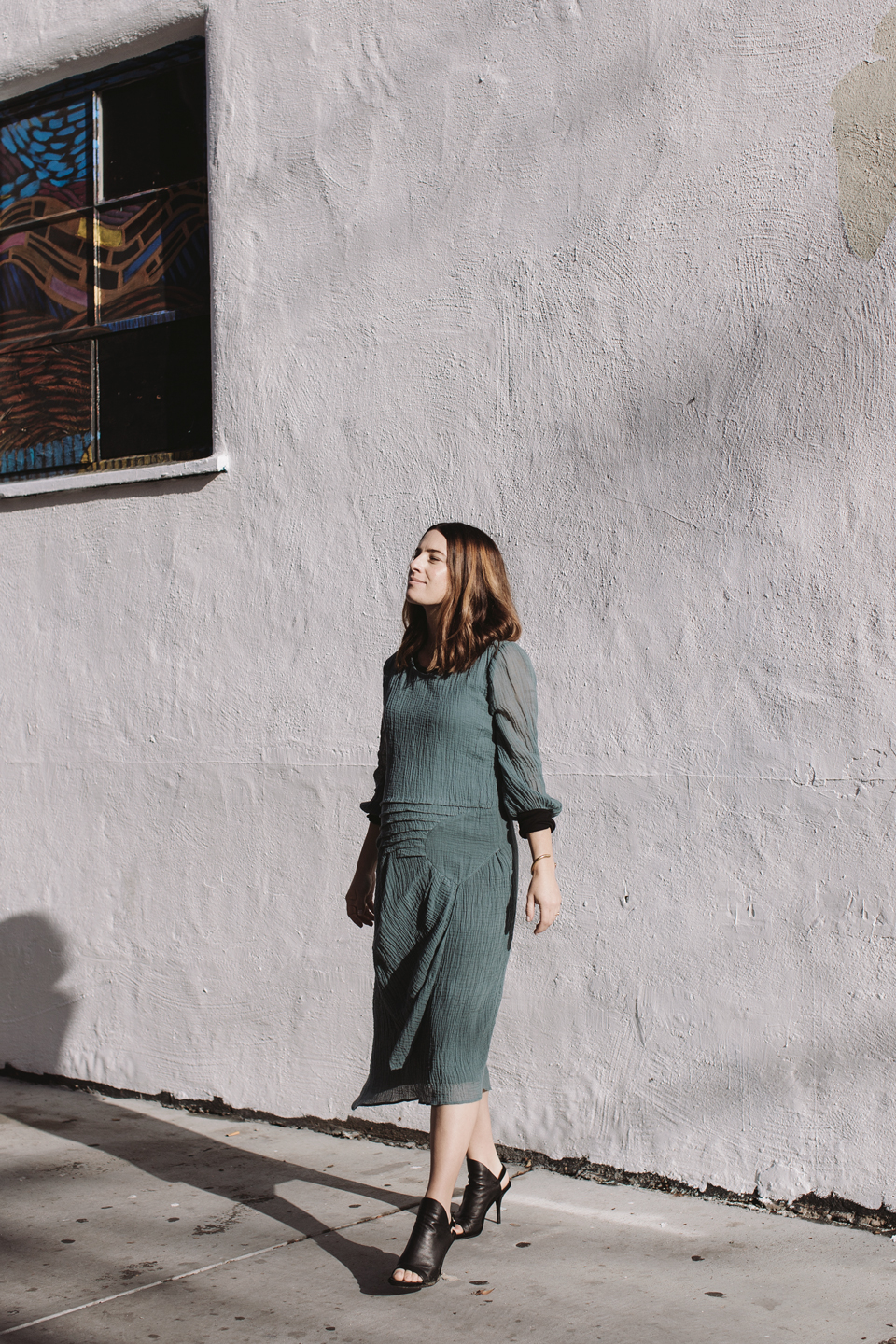 heidi merrick cotton gauze dress