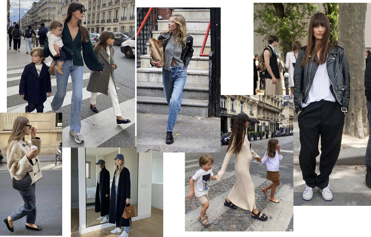 Effortless cool mom style