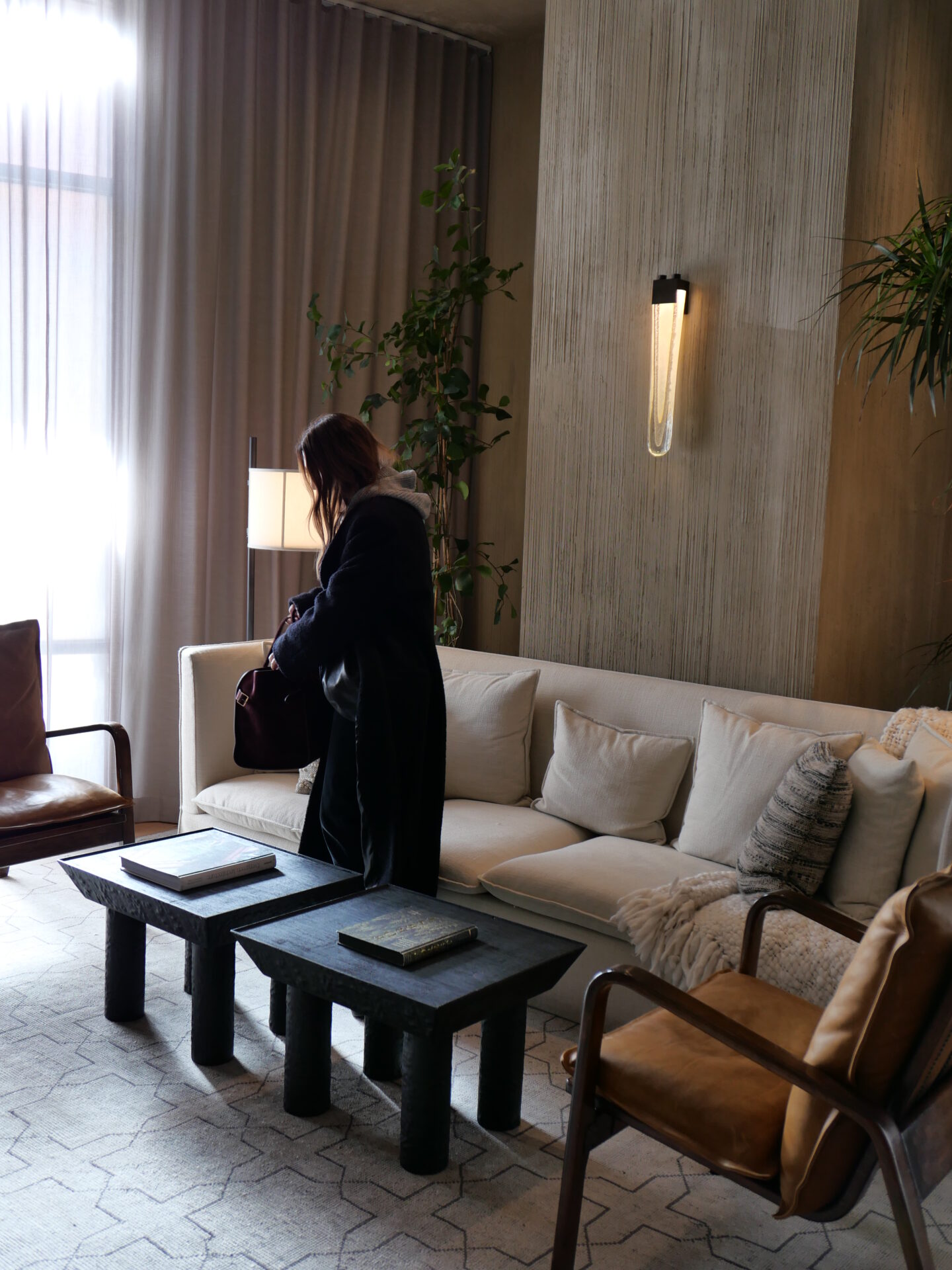 living room at 1 Hotel San Francisco