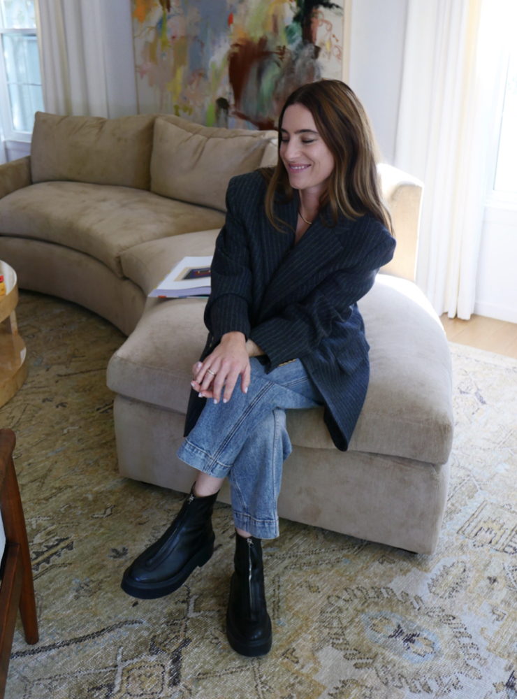 woman wearing jacket from her Best Investments In My Closet