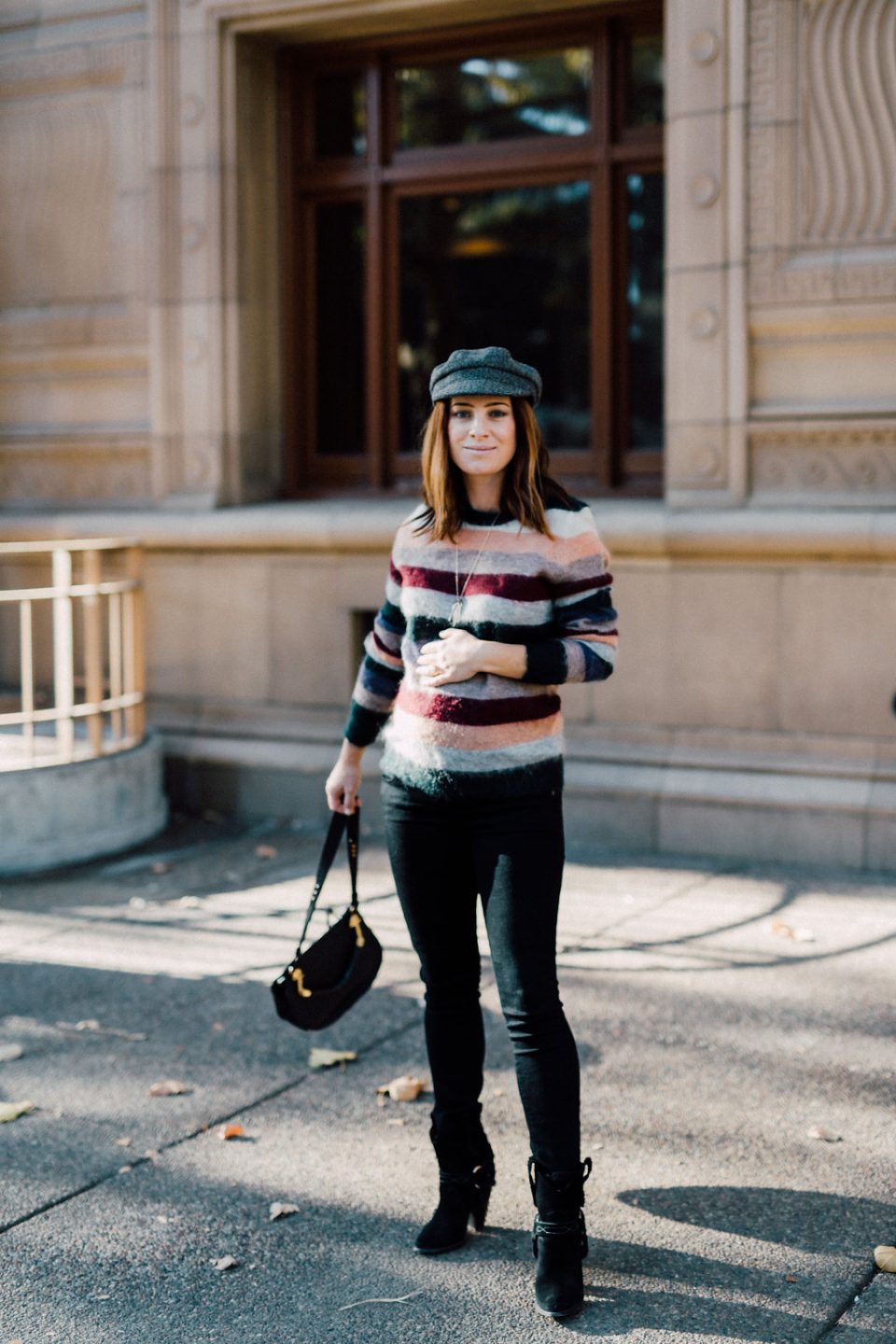 isabel marant multi-striped fall sweater