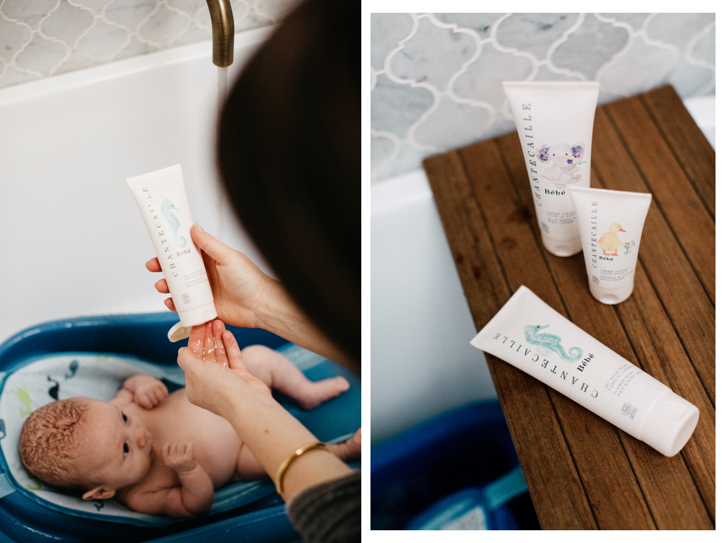 our bath time routine and the organic baby body wash we love