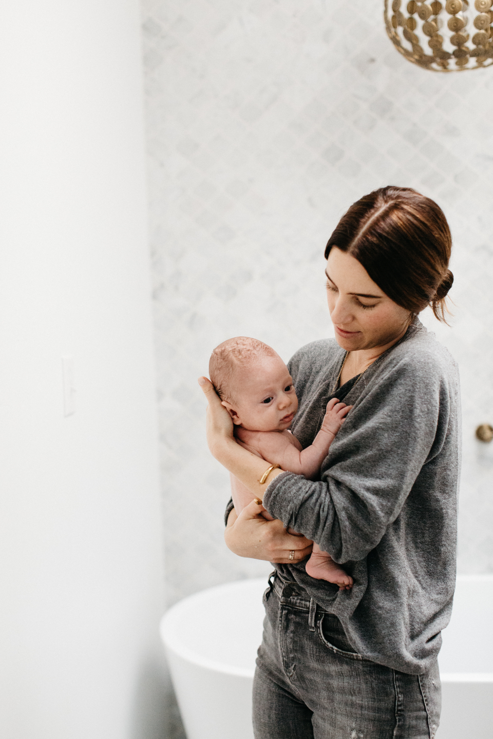 our bath time routine and the organic baby body wash we love