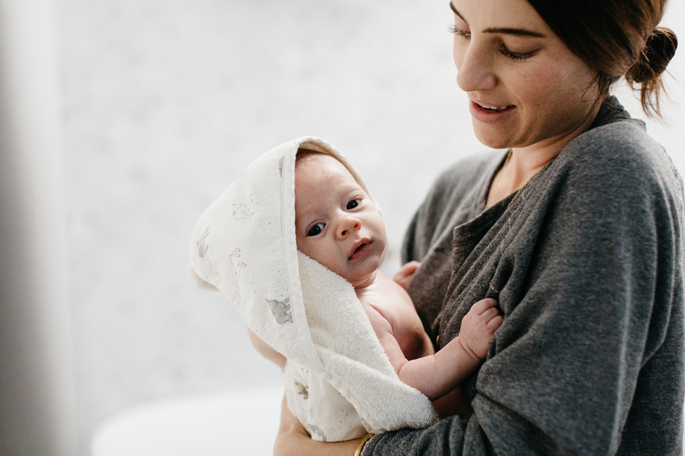 the cutest hooded baby lamb towel from petit pehr