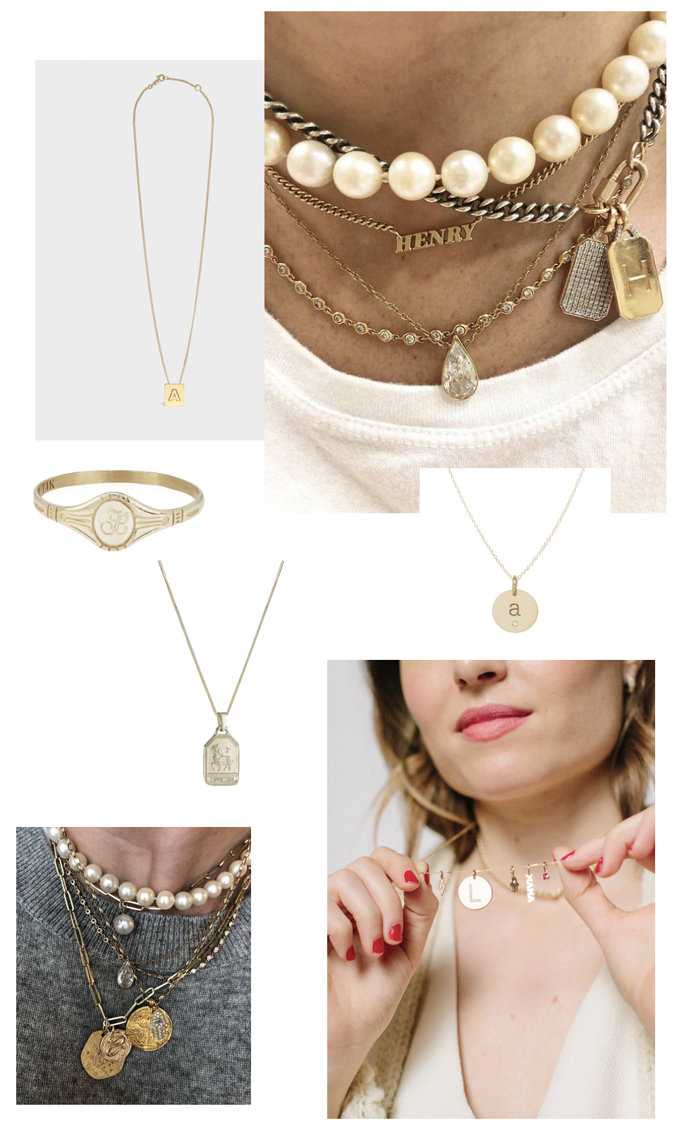 personalized jewelry edit | Mother's Day Gift Ideas