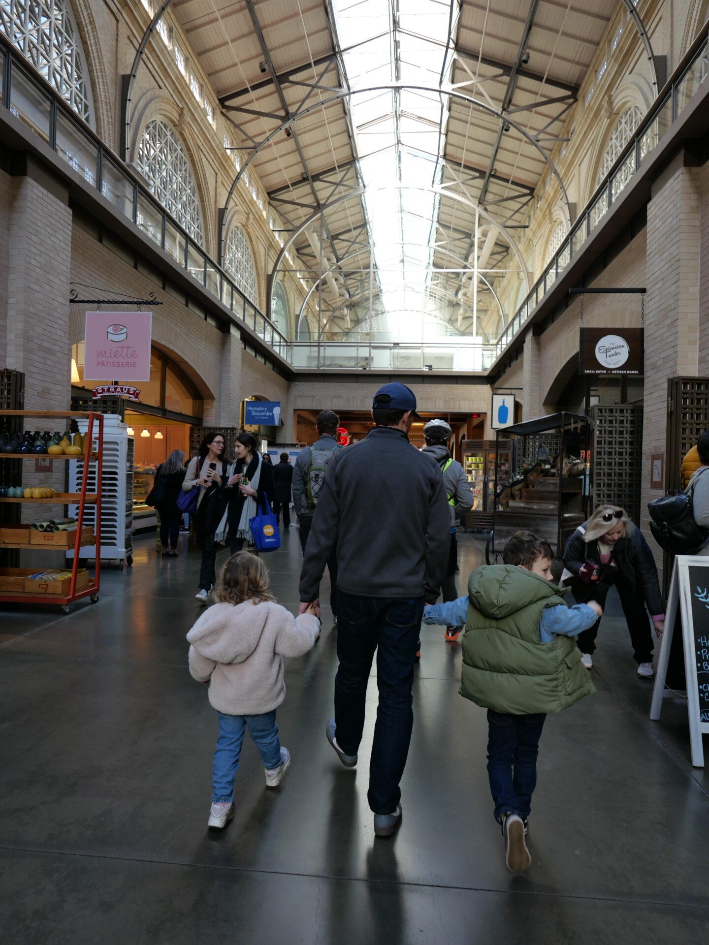 San Francisco Ferry Building for lunch