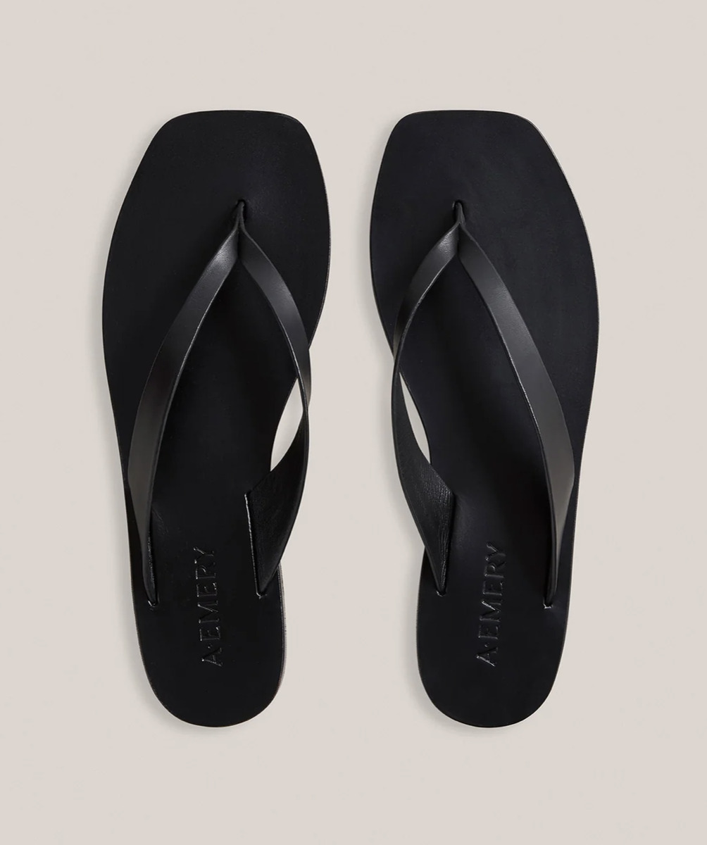 A.Emery black sandals